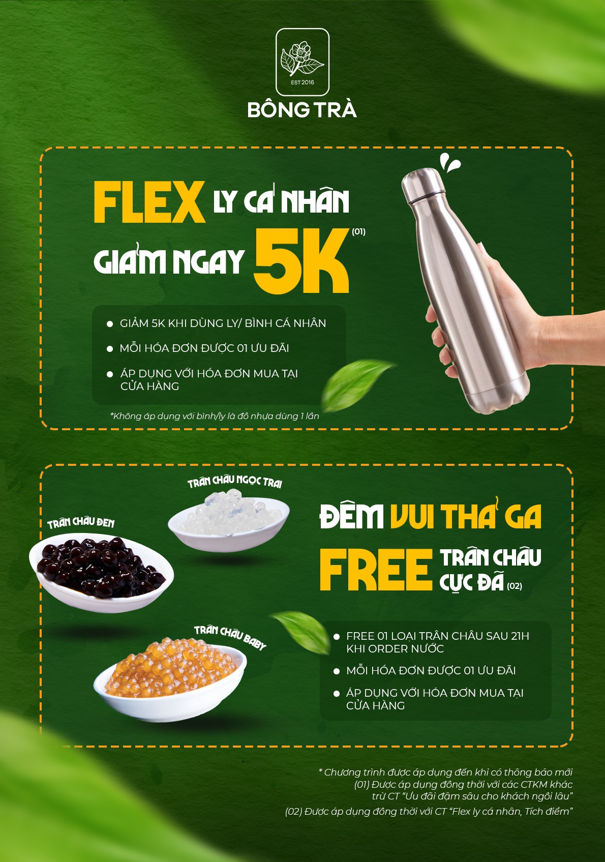 UỐNG TRÀ CÓ GU NHẬN DEAL CỰC COOL!